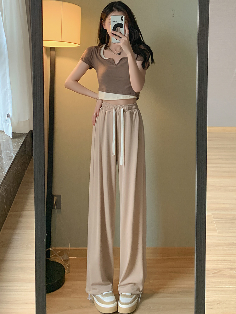 السراويل ذات الأرجل المثلجة ذات الأرجل المتدفقة حديثاً في عام 2022 Item Picture