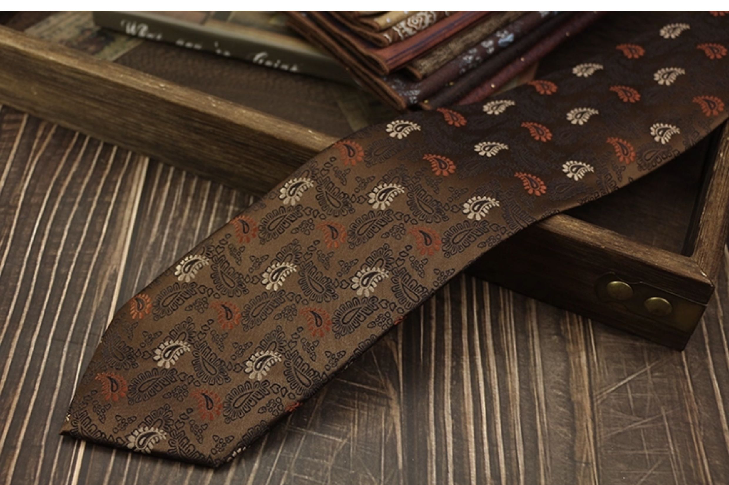 男士领带复古手打英伦风高级领口商务西装结婚新郎婚礼涤丝高档详情20