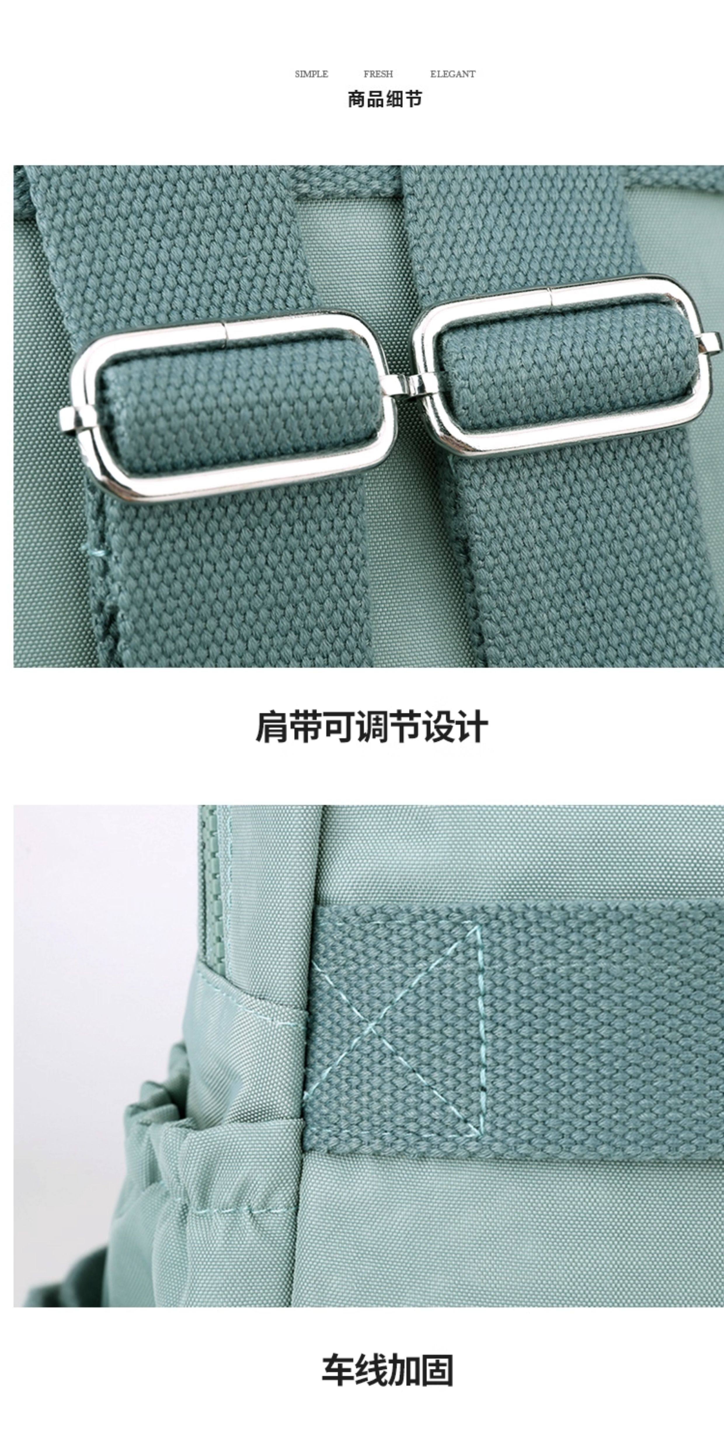 双肩包女5新双肩背包时尚旅行小包时尚轻便牛津布百搭女包包详情31