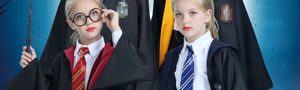 哈利波特cos服装魔法袍格兰芬多赫敏学院套装万圣节衣服披风斗篷详情28