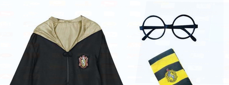 哈利波特cos服装魔法袍格兰芬多赫敏学院套装万圣节衣服披风斗篷详情37