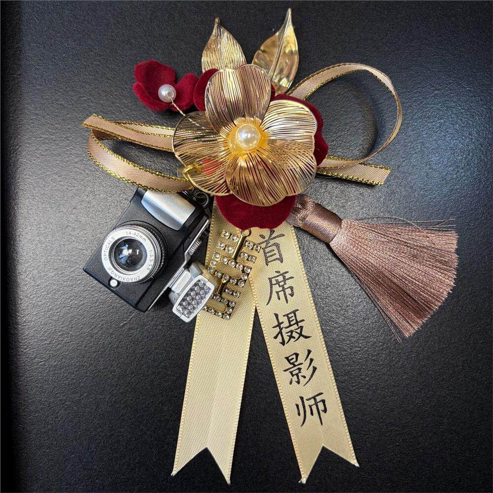 四大金刚胸花化妆师摄影师婚礼工作人员胸针结婚襟花小惊喜伴手礼详情13