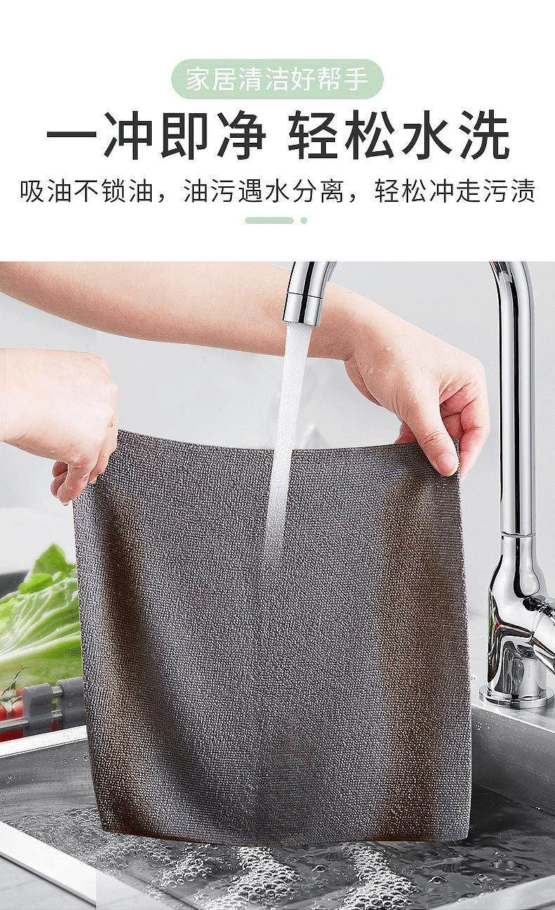 抹布厨房一次性懒人加厚可水洗洗碗布干湿两用撕取式百洁布清洁详情6