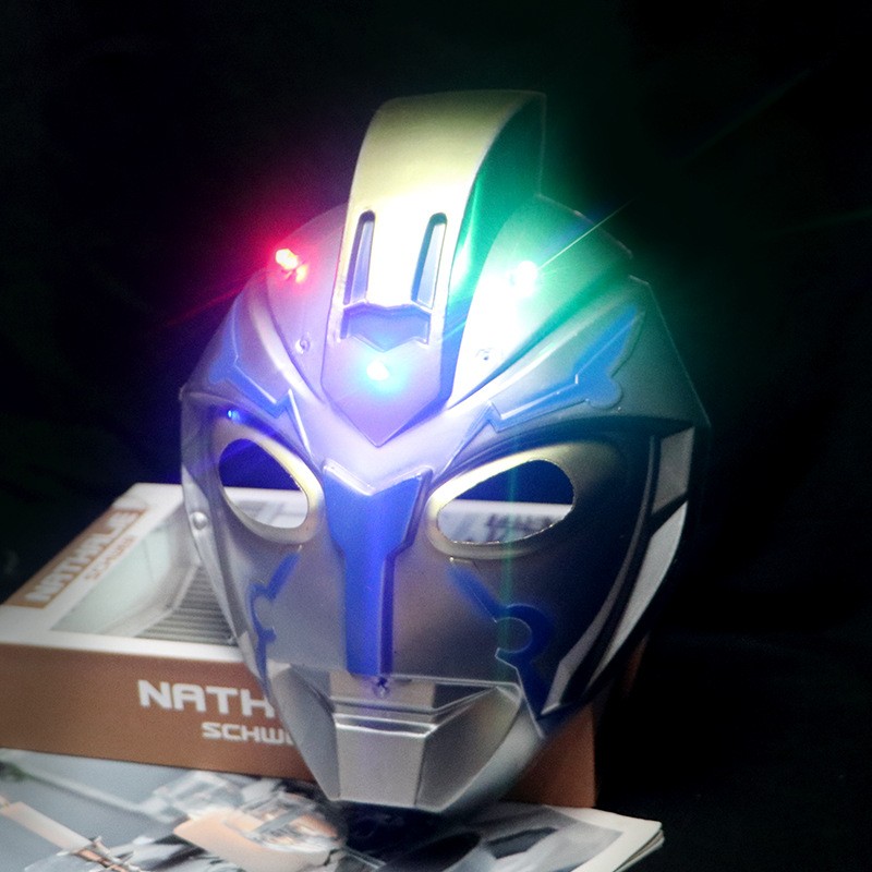 卡通动画表演儿童玩具男孩发光玩具西游表演面具美猴王详情9