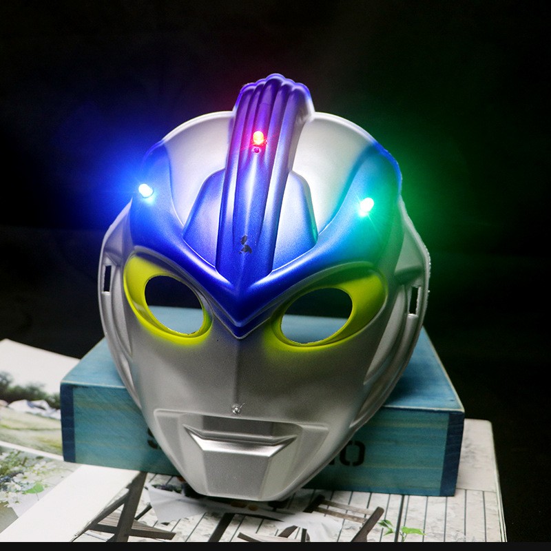 卡通动画表演儿童玩具男孩发光玩具西游表演面具美猴王详情6