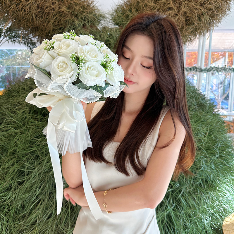 新婚领证登记结婚手捧花新娘高级感仿真干花婚纱婚礼当天拍照毕业详情34