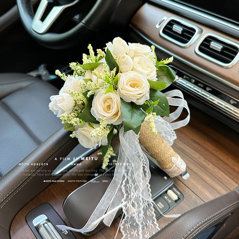 新婚领证登记结婚手捧花新娘高级感仿真干花婚纱婚礼当天拍照毕业详情38