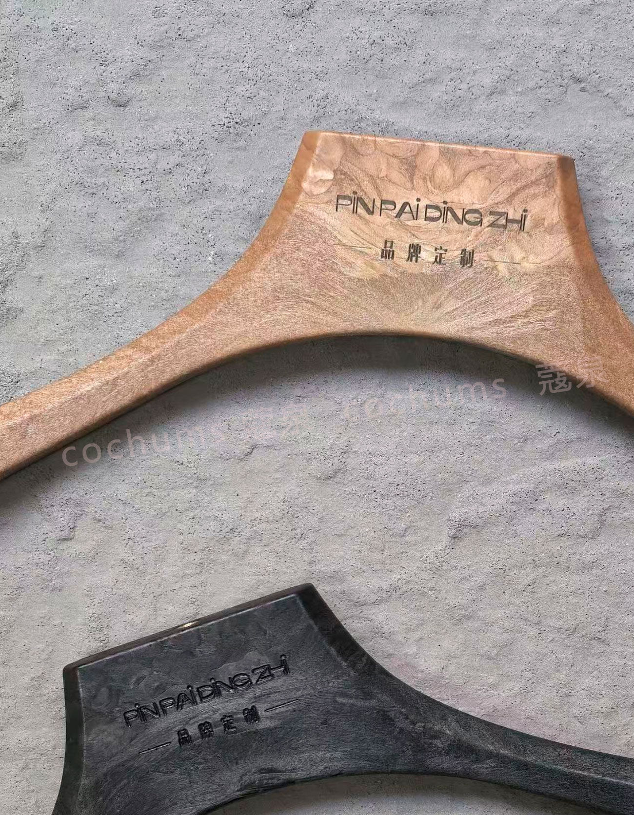 树脂衣架服装店专用衣架潮牌买手店女装大牌衣撑裤夹＋LOGO详情16