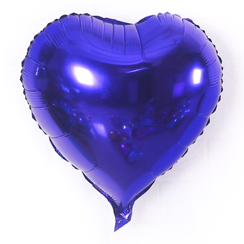 10寸18寸爱心形桃心铝膜铝箔气球生日派对浪漫结婚婚房装饰布置详情15