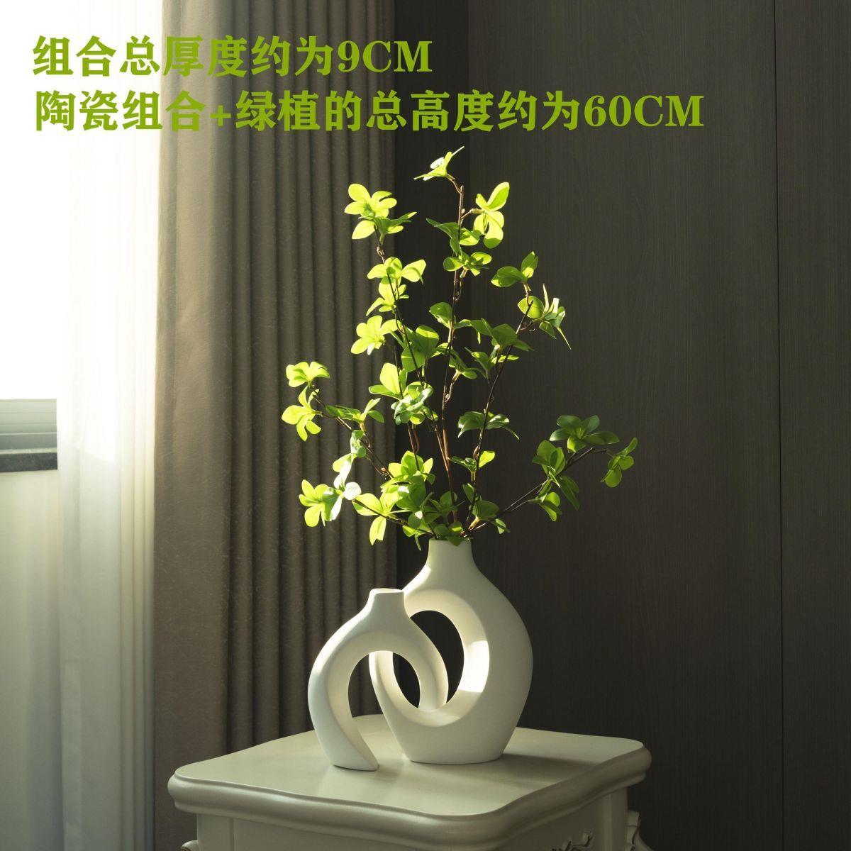 仿真绿植摆件吊钟绿植仿真假花仿真花摆设ins风客厅绿色仿真植物详情5