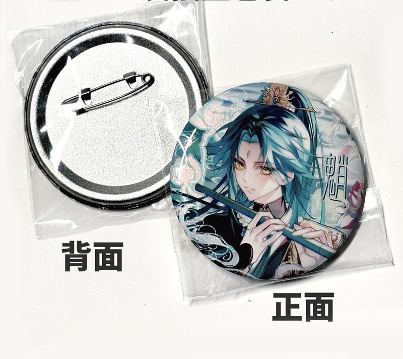 K-POP韩流猎魔女团二次元周边吧唧徽章鲁米拉佐伊高颜值精美胸针详情1