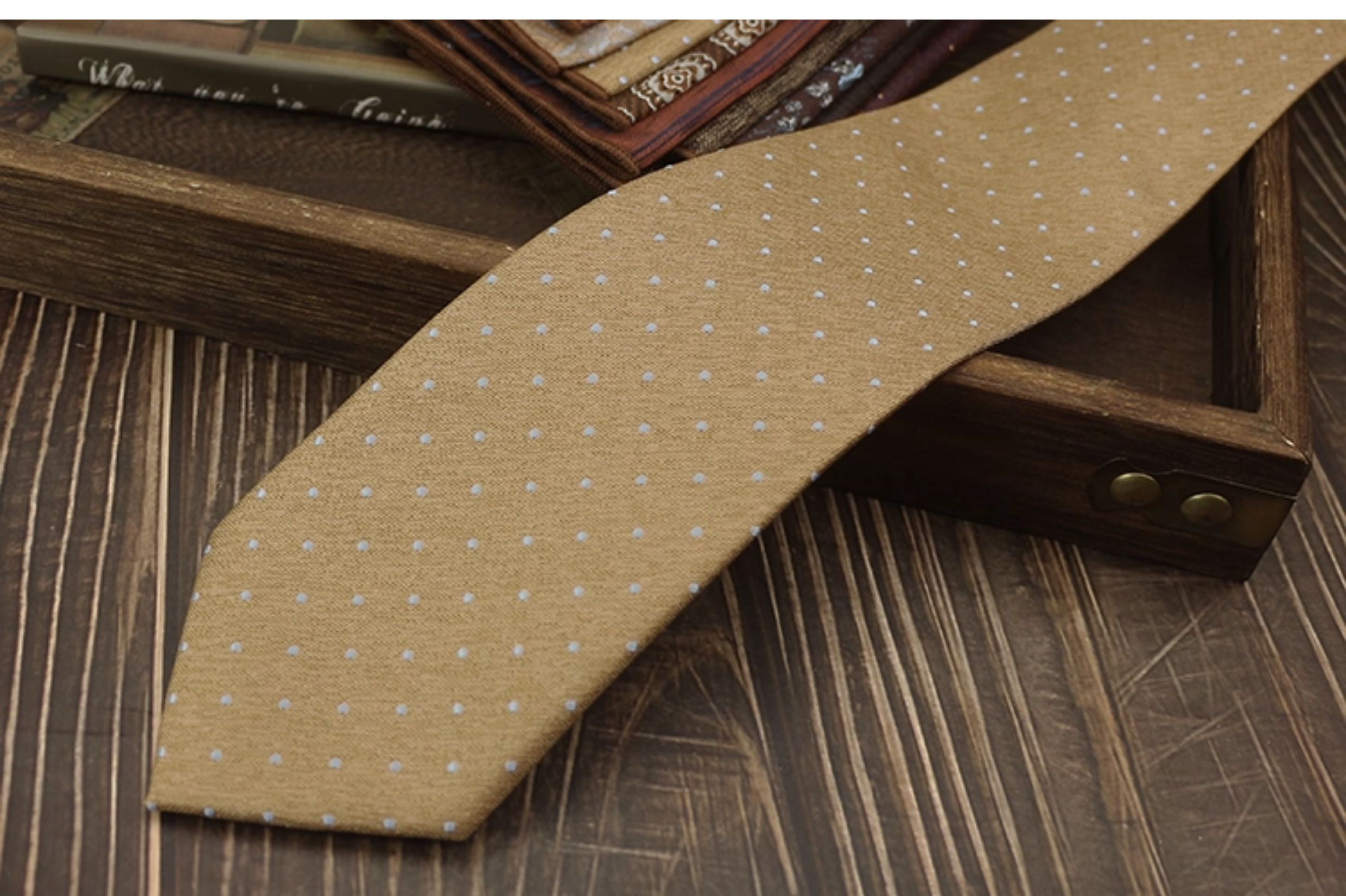 男士领带复古手打英伦风高级领口商务西装结婚新郎婚礼涤丝高档详情12