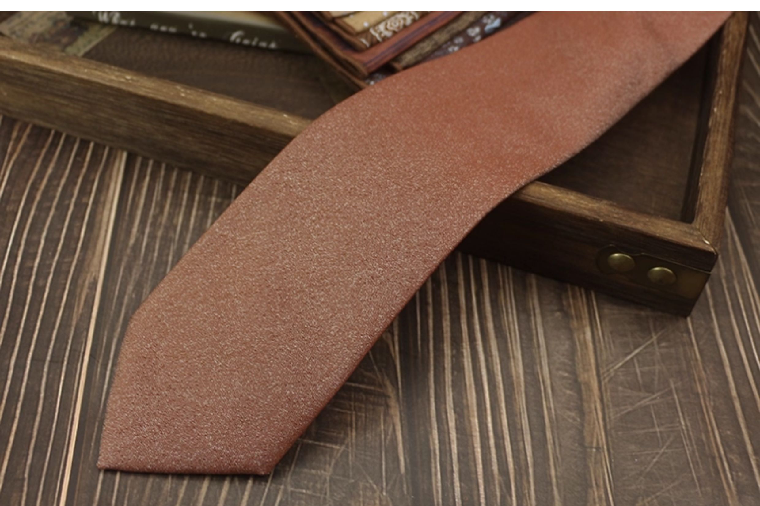 男士领带复古手打英伦风高级领口商务西装结婚新郎婚礼涤丝高档详情44