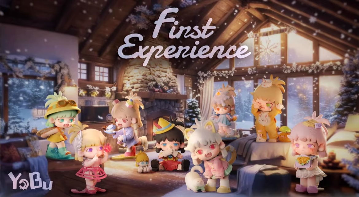 现货正版yobu悠布一代二代三代人生初体验盲盒手办摆件确认款公仔详情2