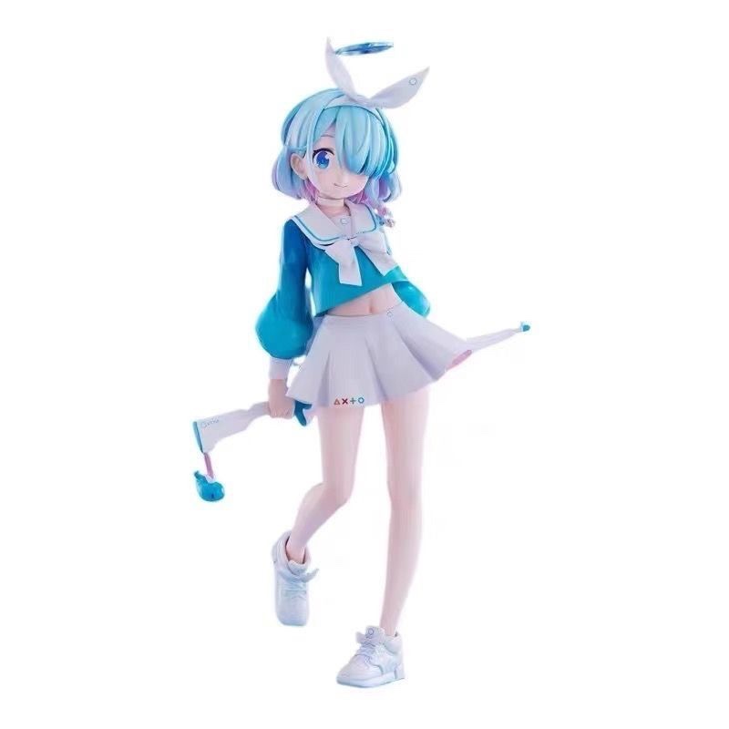 碧蓝航线 蔚蓝档案 水手服阿罗那手办动漫美少女周边机箱摆件礼物详情7