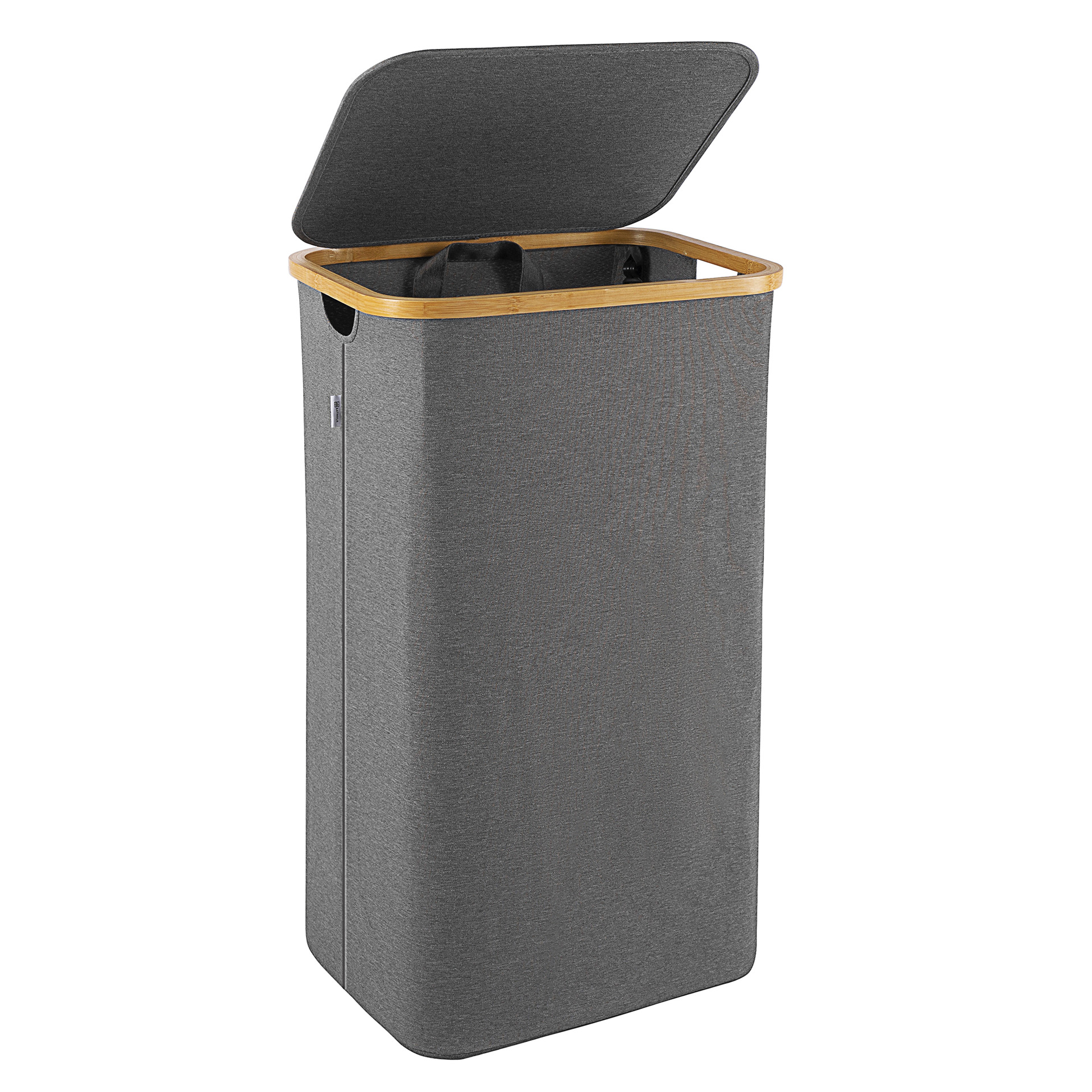 日式卧室化妆室脏衣篮含内袋可折叠脏衣篓脏衣物收纳筐布艺超大号详情3