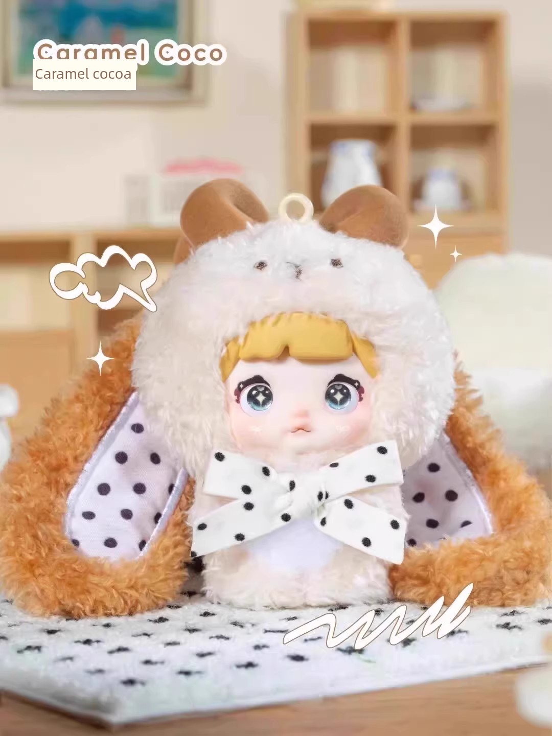 紫峰同款正宗Nommi糯米甜心兔盲盒米宝第二代毛绒娃娃中国情人节礼物详情8