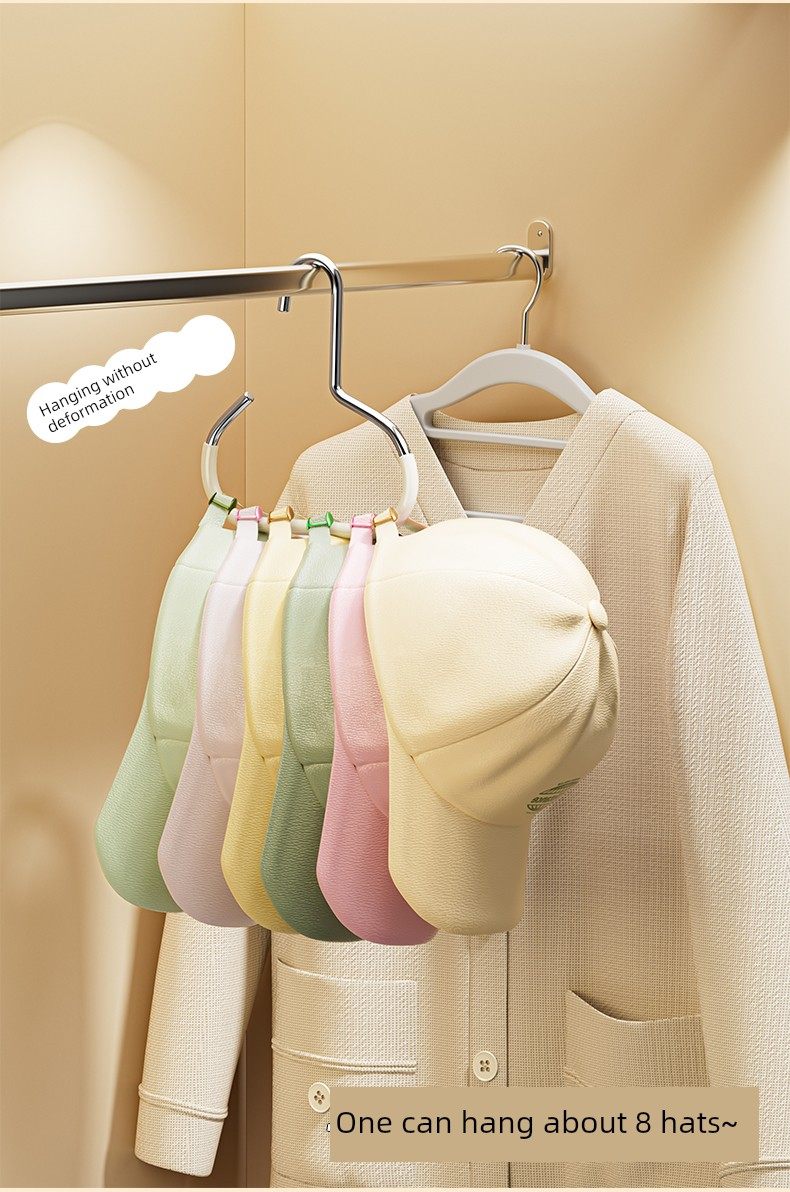 吊带衣架贴身衣架储物背心专用挂帽包衣柜宿舍多功能环钩收纳整理架详情4