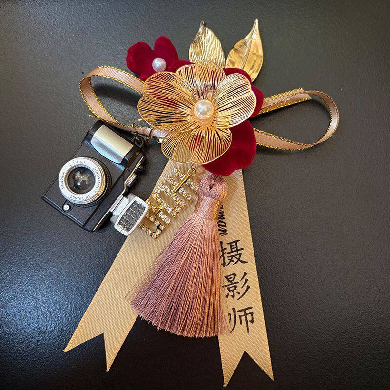 四大金刚胸花化妆师摄影师婚礼工作人员胸针结婚襟花小惊喜伴手礼详情4