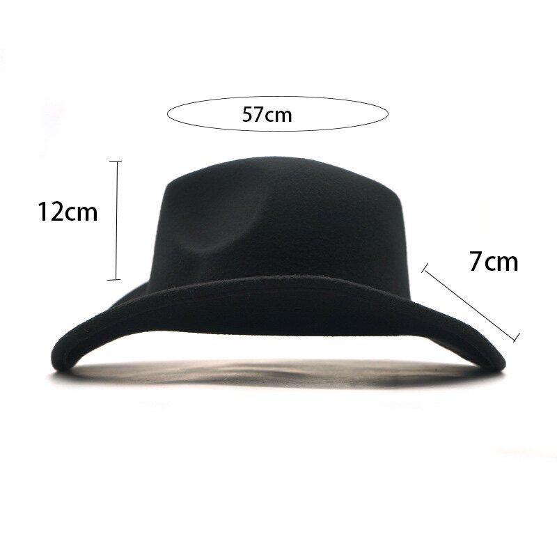 西部牛仔帽 men and women's hat western cowboy jazz sun hat成详情3
