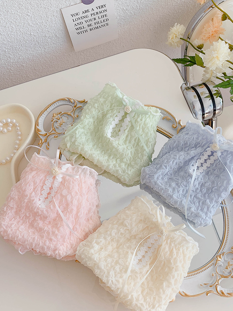 Selected 88% off cream puff underwear for women's summer, thin lace-trimmed, sexy and pure, cute and girlish, pure cotton crotch Application Scenario