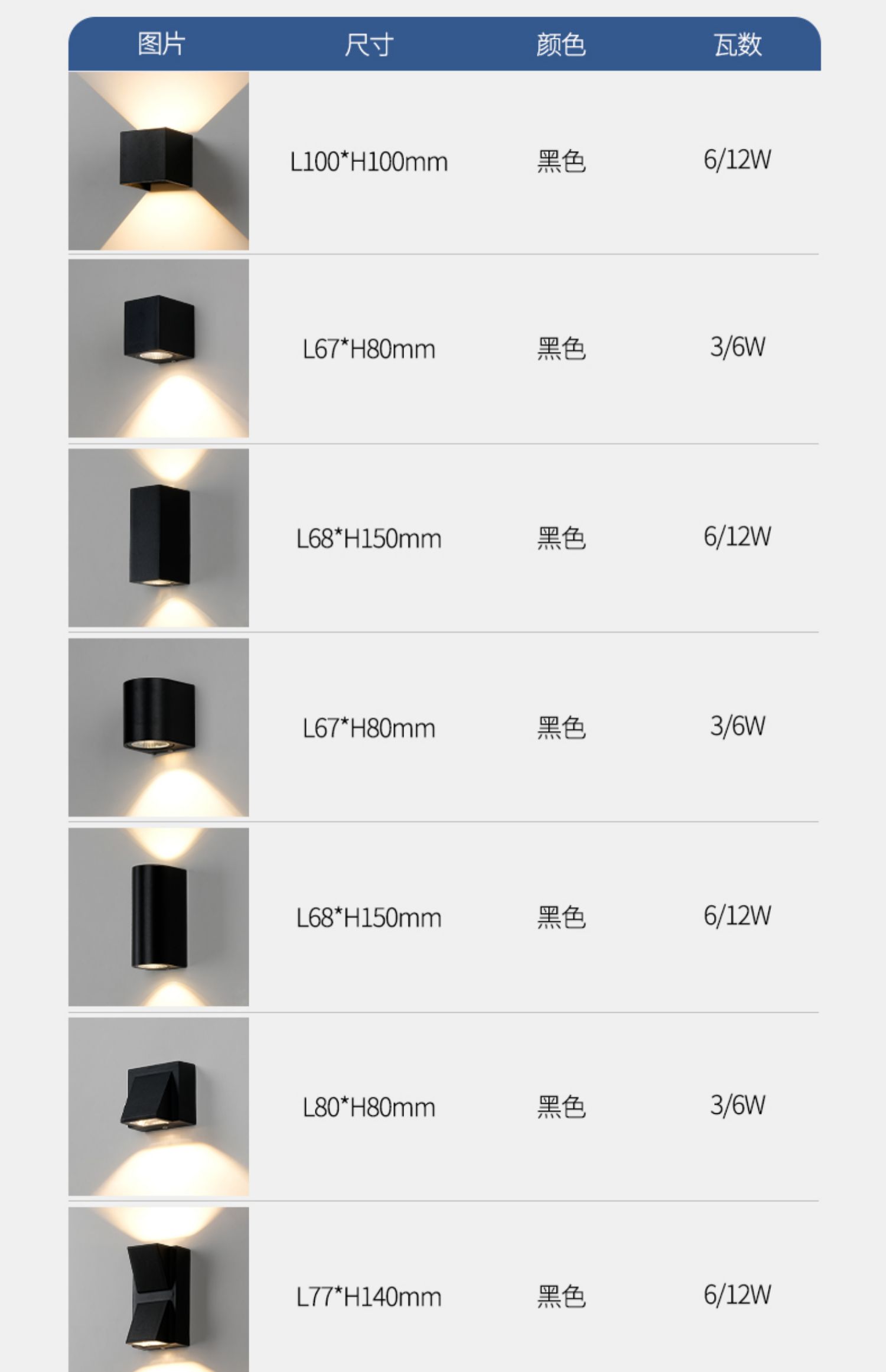 跨境现代简约户外防水led壁灯酒店创意过道楼梯走廊客厅壁灯卧室详情20