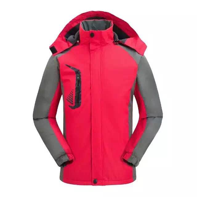 Outdoor Hardshell Jacket Men Plus Fleece Waterproof Windproof And Cold Climbing Jacket details Picture