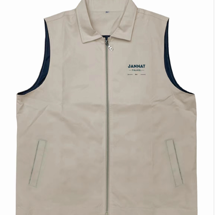Work uniform travel company advertising vest, Kazakhstan Mack Pilgrimage special vest details Picture