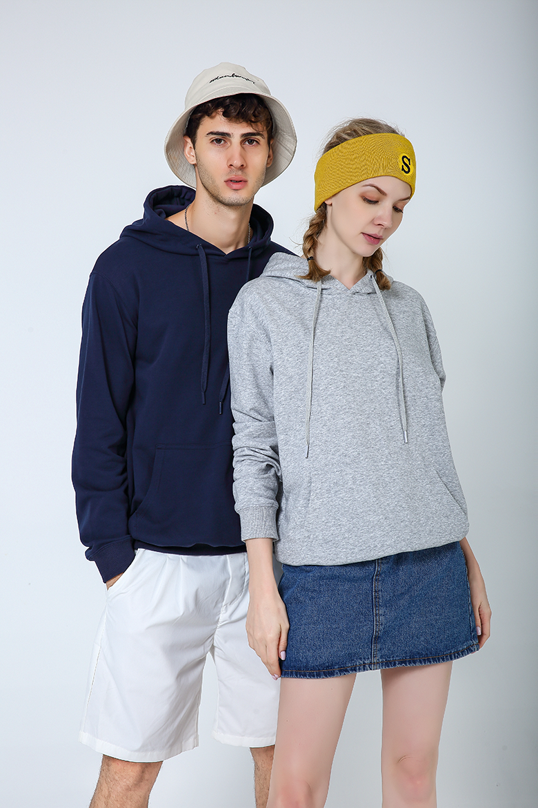 Hoodie Custom Printed Logo Work Clothes Pure Cotton Class Clothing Advertising Culture Shirt Customized Party Hooded Autumn And Winter Coat details Picture