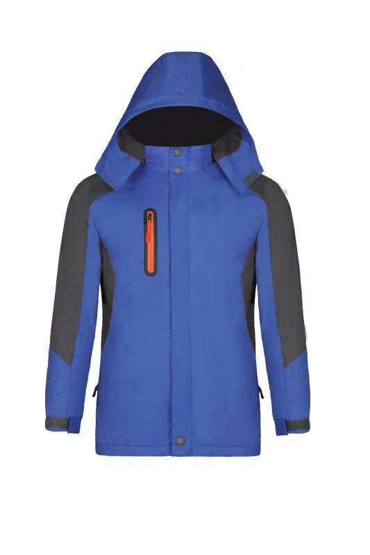 Haoen's autumn and winter jackets, men's and women's thickened and fleece outdoor cotton-padded clothes, windproof and warm mountaineering suits, a trendy brand Specification image