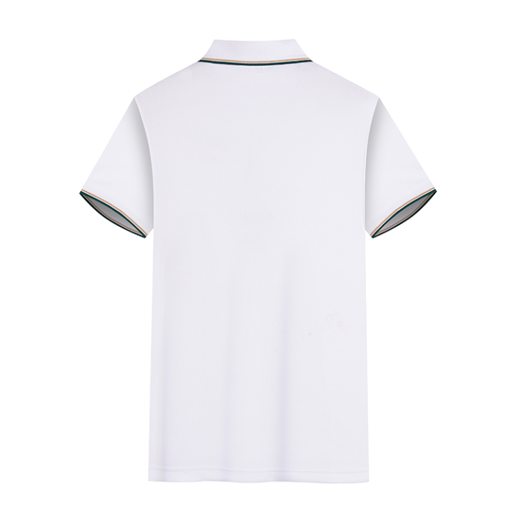 Short-sleeved POLO shirts, T-shirts, custom work clothes, summer advertising shirts, LOGO printed enterprise factory uniforms, men's and women's work clothes Specification image
