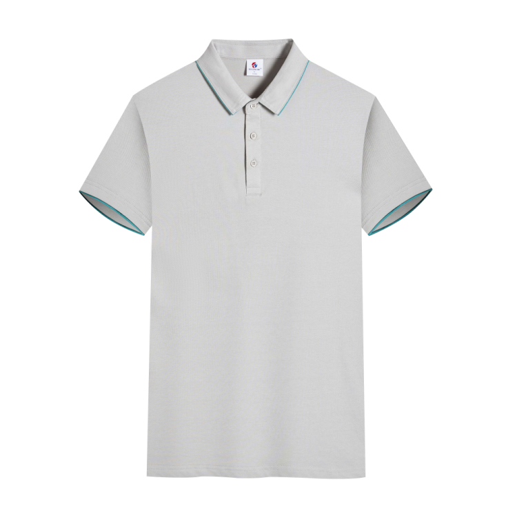 Ice silk short-sleeved POLO shirts, T-shirts, custom work clothes, summer advertising shirts, LOGO printed enterprise factory uniforms, men's and women's work clothes