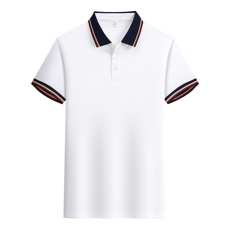 Custom-made short-sleeved work clothes, summer quick-drying workwear advertisements, polo shirts, pure cotton T-shirts, men's and women's factory uniforms with printed logos