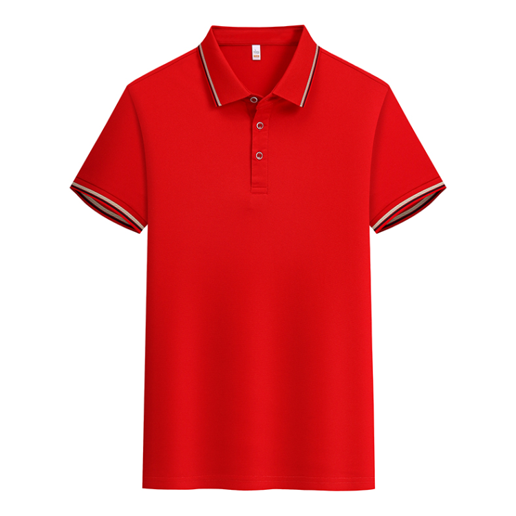 Customized advertising shirts, logo lapel short-sleeved work clothes, T-shirts, printed cultural shirts, corporate polo shirts, factory uniforms details Picture