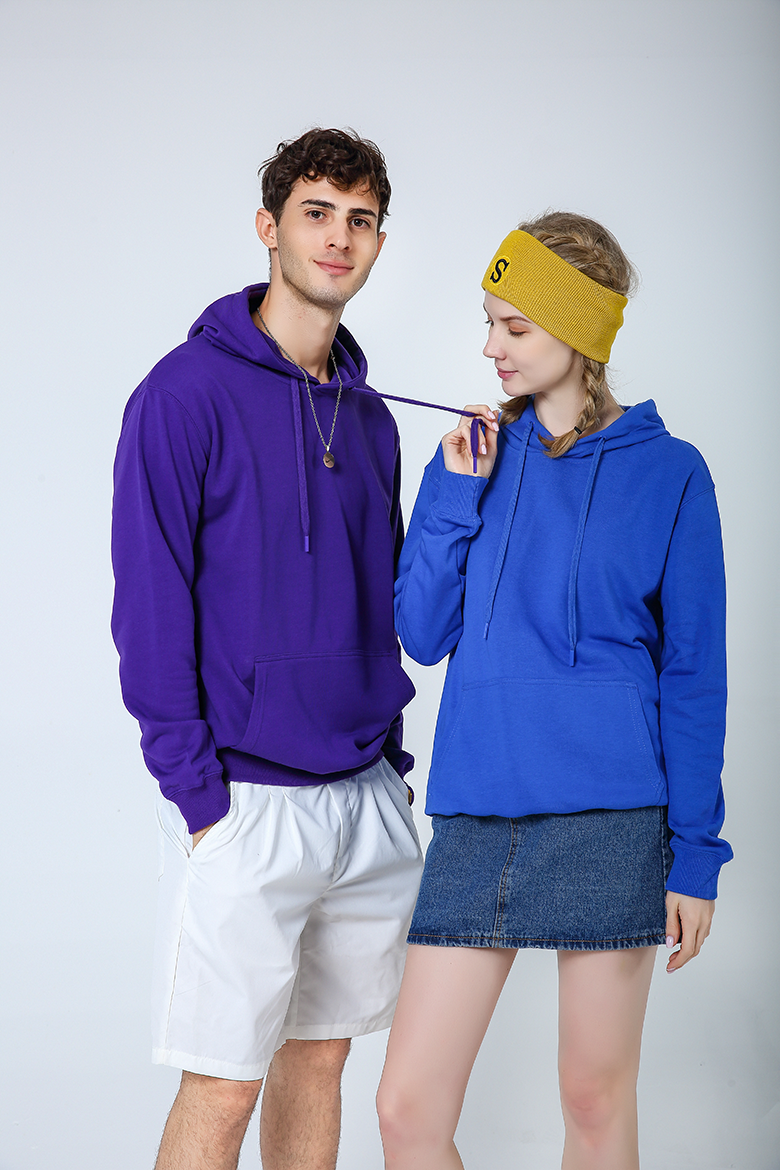 Hoodie Custom Printed Logo Work Clothes Pure Cotton Class Clothing Advertising Culture Shirt Customized Party Hooded Autumn And Winter Coat Specification drawing