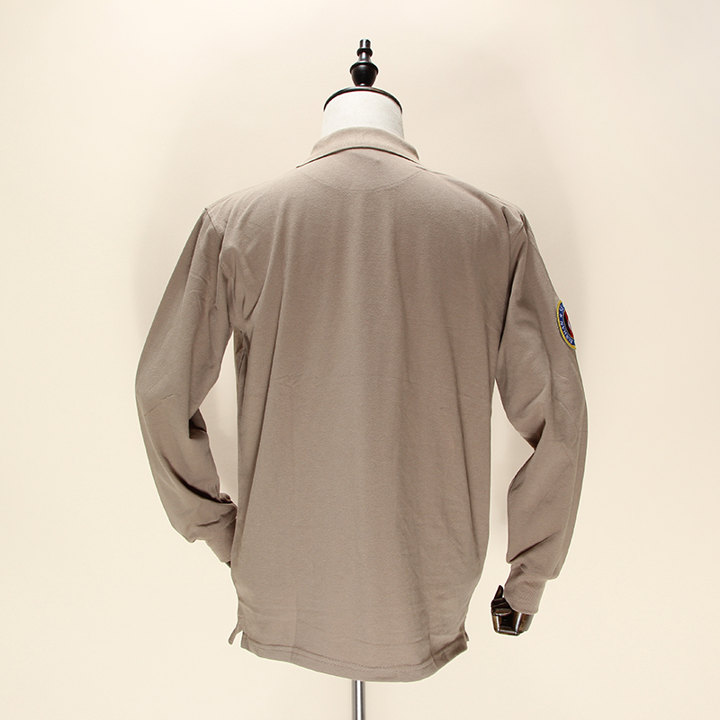 Lapel Leisure Long Sleeve T-Shirt Winter Thick Cotton Wear-Resistant Work Clothes Custom T-Shirt Specification drawing