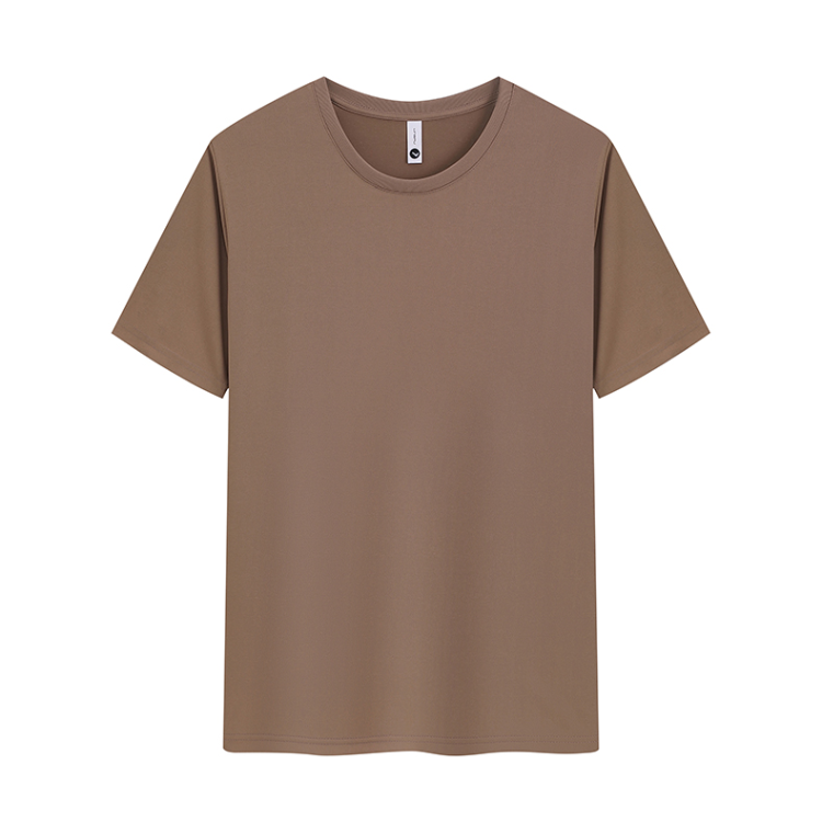 Custom-made short-sleeved work clothes, summer quick-drying workwear advertisements, polo shirts, pure cotton T-shirts, men's and women's factory uniforms with printed logos details Picture