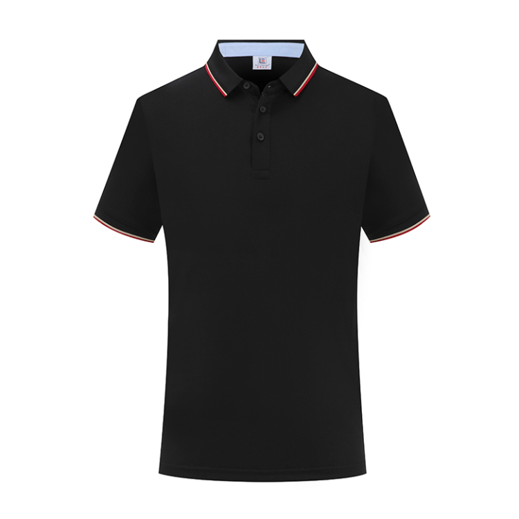 Quick-drying short-sleeved POLO shirts, T-shirts, custom work clothes, summer advertising shirts, LOGO printed enterprise factory uniforms, men's and women's work clothes details Picture