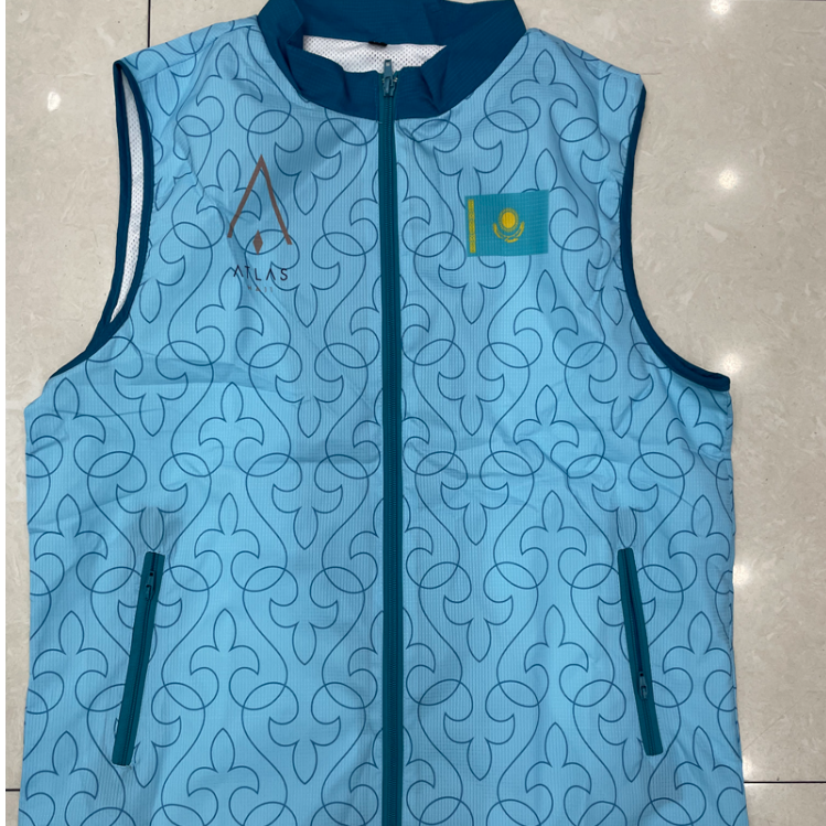 Work uniform travel company advertising vest, Kazakhstan Mack Pilgrimage special vest Application Scenario