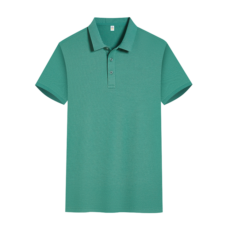 广告衫定制logo翻领短袖 工作服t恤印字文化衫企业polo衫厂服订做