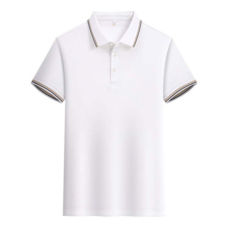 Customized advertising shirts, logo lapel short-sleeved work clothes, T-shirts, printed cultural shirts, corporate polo shirts, factory uniforms Specification image