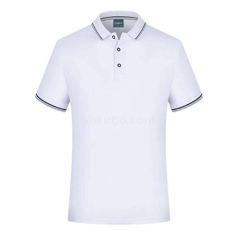 Customized work uniforms: T-shirts, work uniforms, polo shirts, men's and women's class uniforms, summer work uniforms, LOGO embroidery and printing details Picture