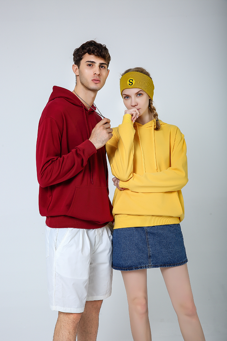 Hoodie Custom Printed Logo Work Clothes Pure Cotton Class Clothing Advertising Culture Shirt Customized Party Hooded Autumn And Winter Coat
