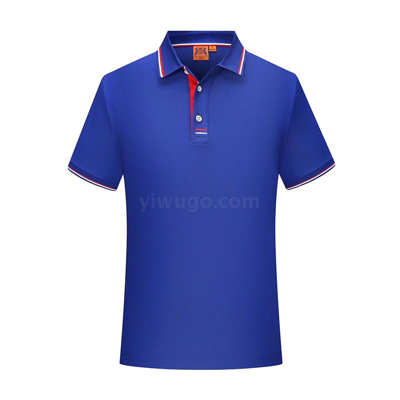 Polo Shirt Custom Work Clothes T-Shirt Short Sleeve Class Party Clothing Work Clothes Advertising Culture Shirt Printing Logo Embroidery details Picture