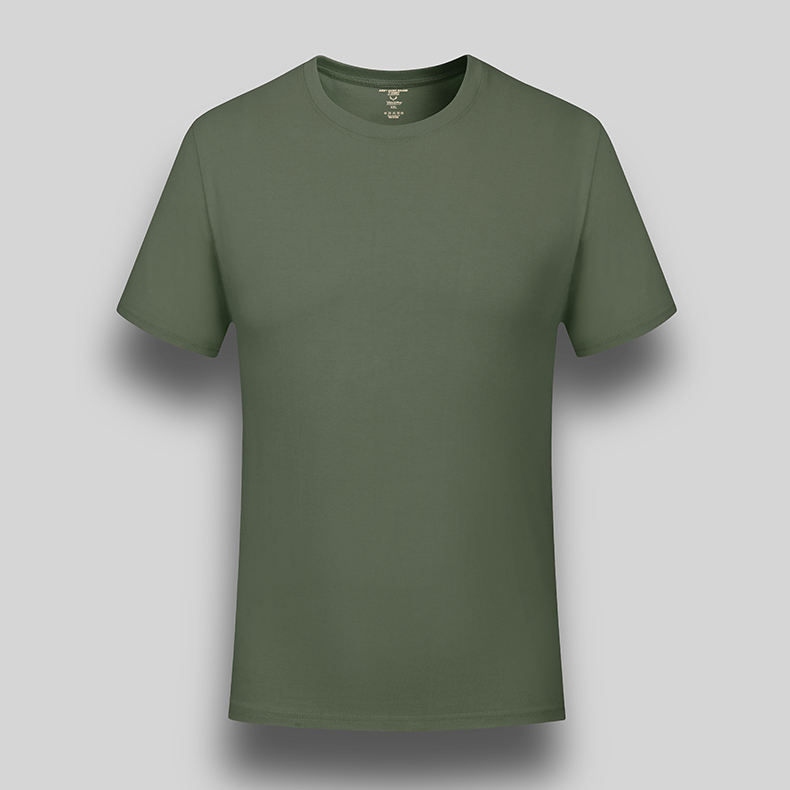 Haoen Short Sleeve T-Shirt Men's Fashion Military Cotton Half Sleeve T-Shirt Foreign Trade Advertising Shirt Specification drawing