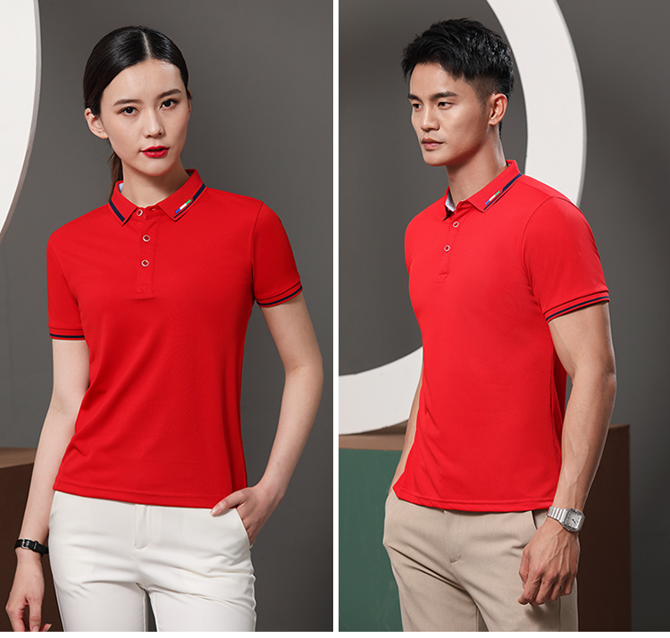 Custom Work Clothes T-Shirt Printing Logo Short-Sleeved Party Team T-Shirt Custom Printing Application Scenario