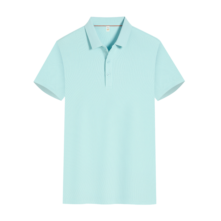 Custom-made short-sleeved work clothes, summer quick-drying workwear advertisements, polo shirts, pure cotton T-shirts, men's and women's factory uniforms with printed logos Specification image