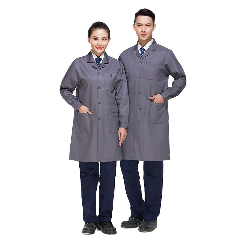 Blue Coat Overalls Long Men's Labor Protection Clothing Wear-Resistant Porter Clothing Overalls Warehouse White Coat Tooling Application Scenario