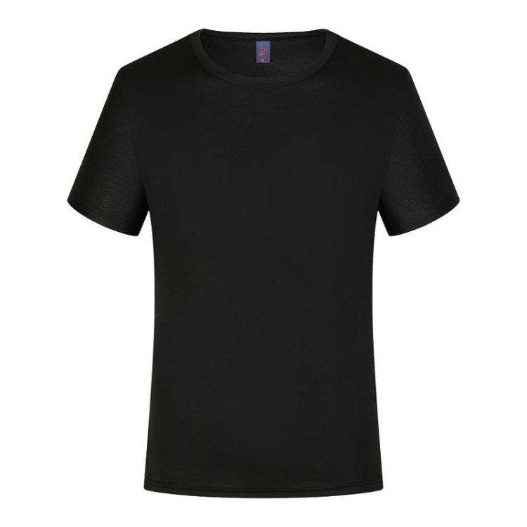 Custom-made short-sleeved work clothes for summer, quick-drying and breathable sportswear, advertising T-shirts, men's and women's factory uniforms with printed logos