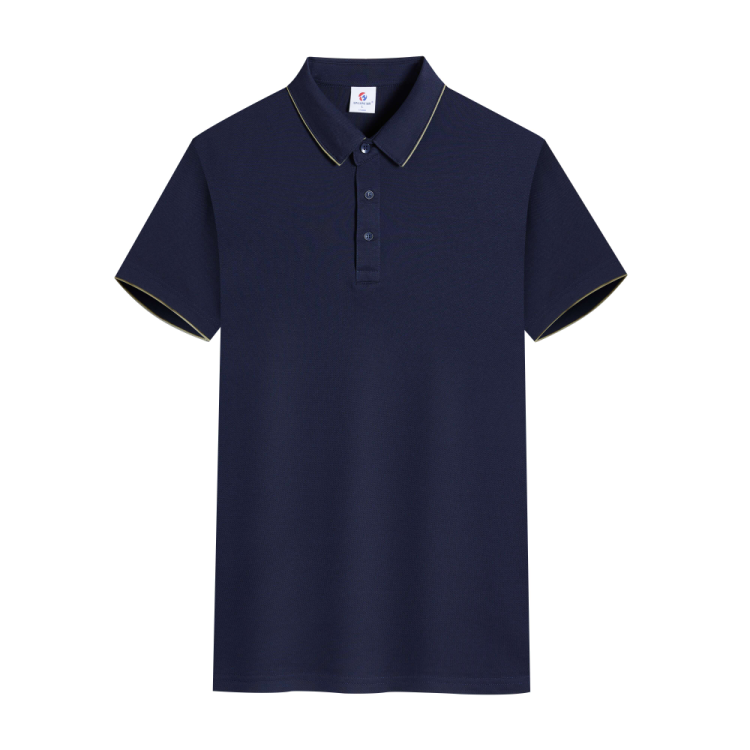 Ice silk short-sleeved POLO shirts, T-shirts, custom work clothes, summer advertising shirts, LOGO printed enterprise factory uniforms, men's and women's work clothes Item Picture